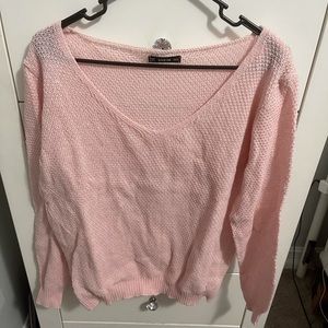 Pink Sweater